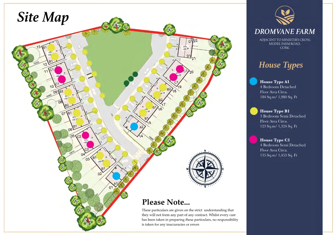 Dromvane Farm site plan
