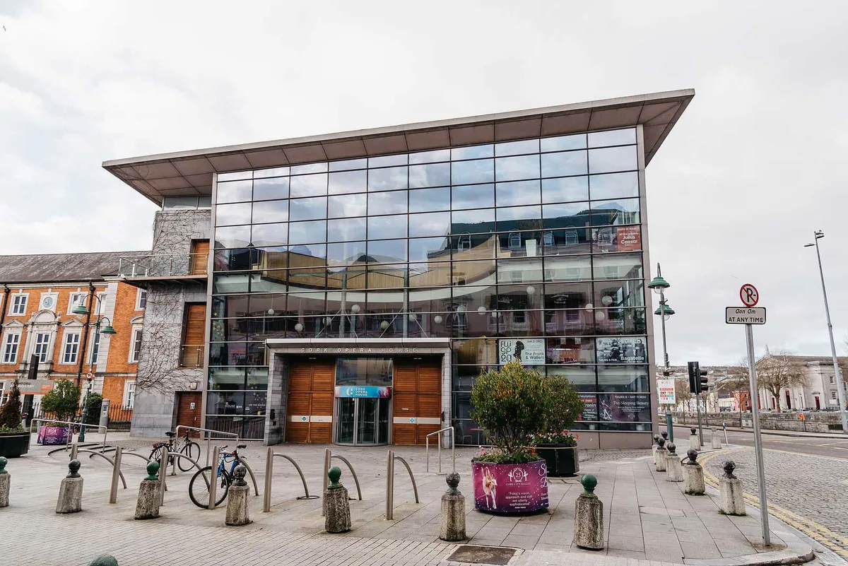 Cork city centre streetscape